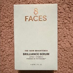8 Faces Brilliance Serum Sealed NIB 1 floz  - NEW IN BOX**